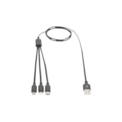Digitus 3-in-1 oplader kabel, USB